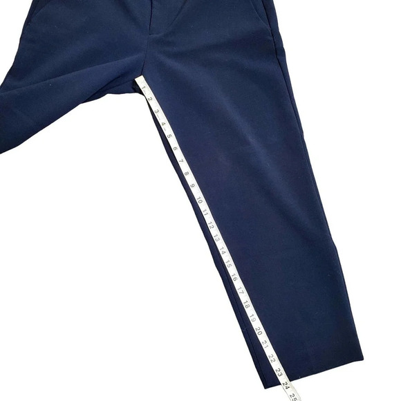 Old Navy Harper Mid-Rise Navy Pants - Picture 2 of 7